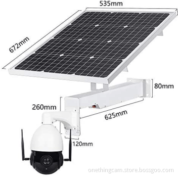 4G Security Camera Outdoor 360 Degree Speed 4G Sim Card Ip Camera